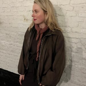 Luna bomberjack suède